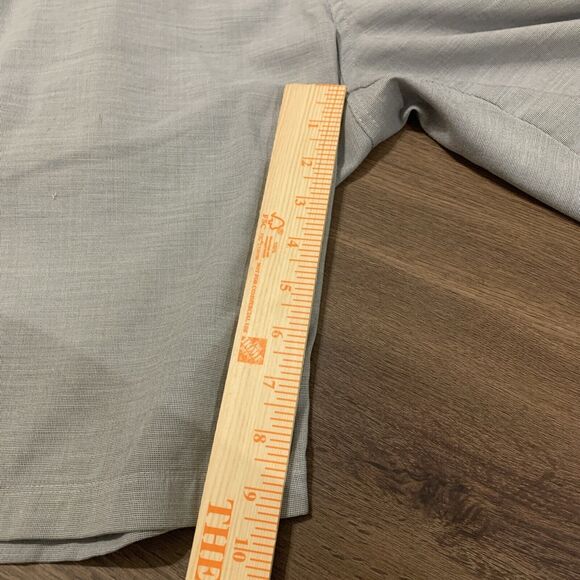 Travis Mathew Beck Shorts Mens Gray 34 Performance Stretch Golf Wicking Casual - Picture 11 of 13